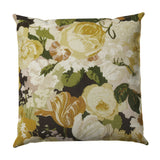 Throw Pillow in Garden Tea Time - Moonglow