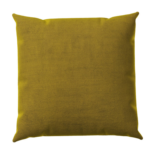 Throw Pillow in Classic Velvet - Citron