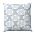 Throw Pillow in Groovy - Denim