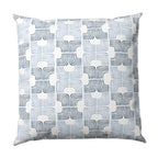 Throw Pillow in Groovy - Denim