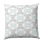 Throw Pillow in Groovy - Mint