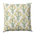 Euro Sham in Cottage Flowers - Sunbeam