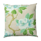 Throw Pillow in Grandma's Floral - Pink