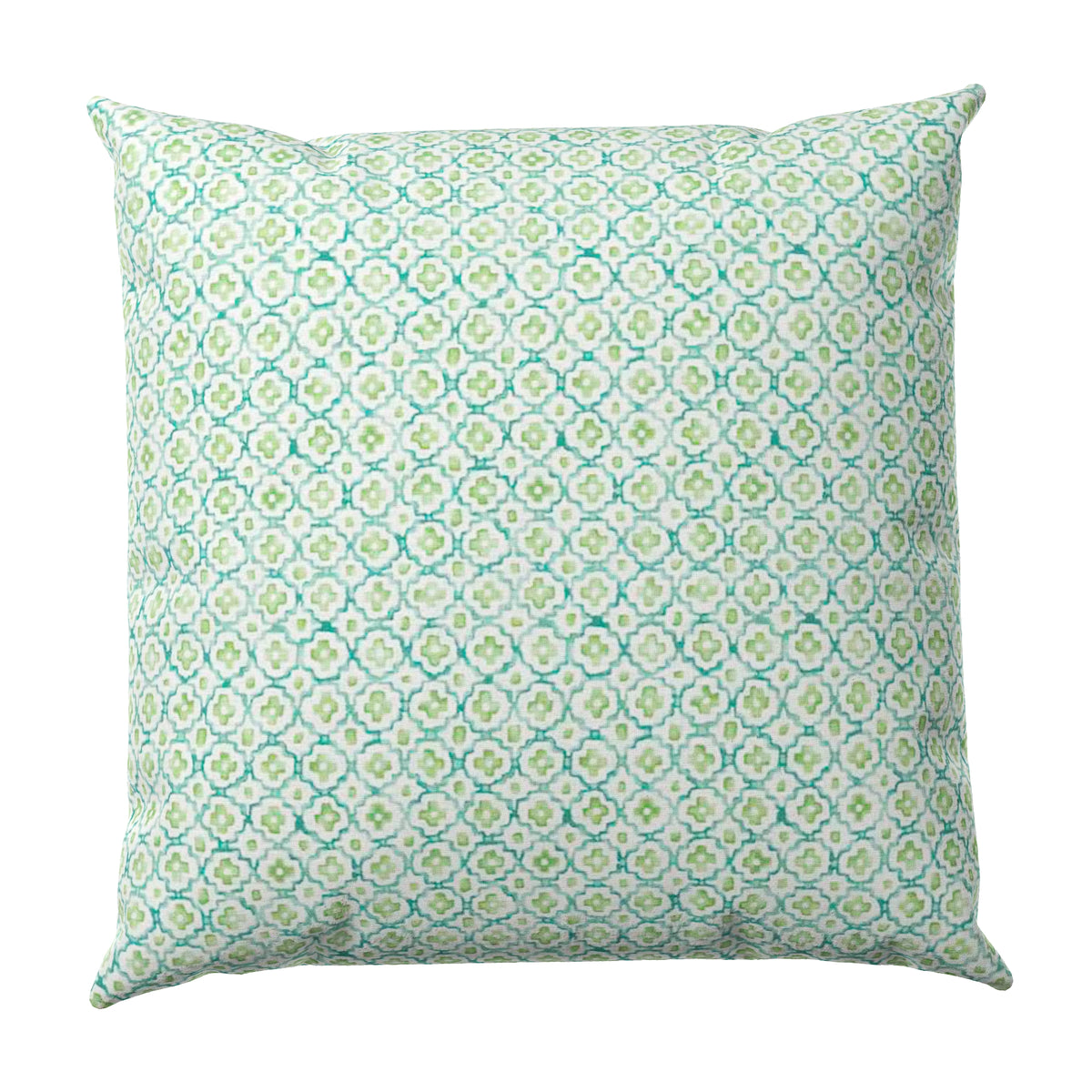 Euro Sham in Positive Print - Emerald