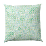 Throw Pillow in Positive Print - Emerald