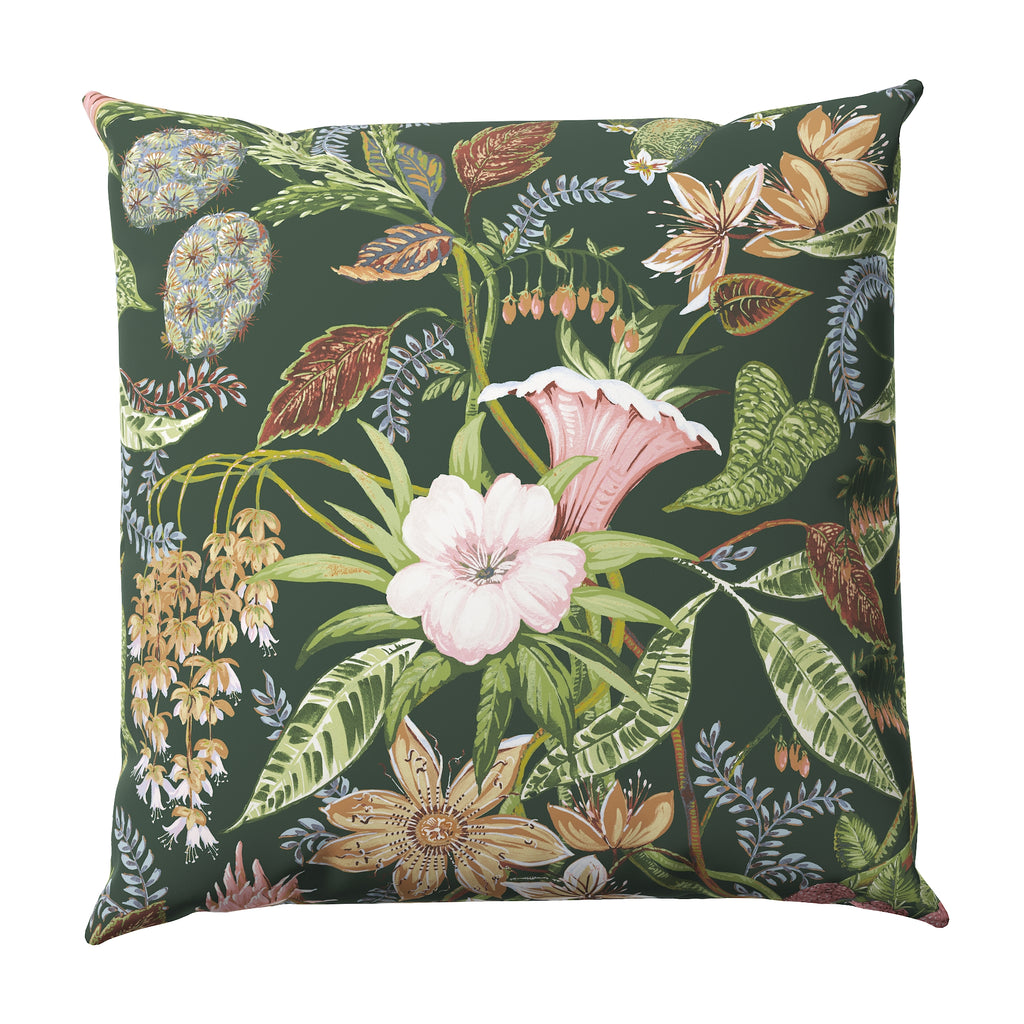 Throw Pillow in Botanical - Forest