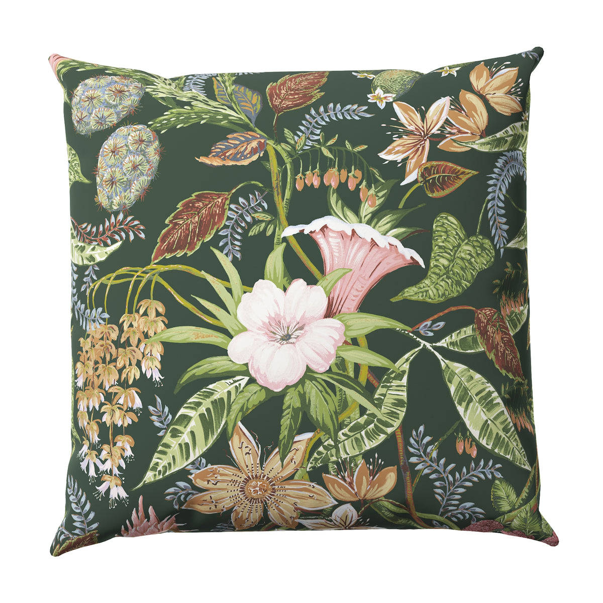 Throw Pillow in Botanical - Forest