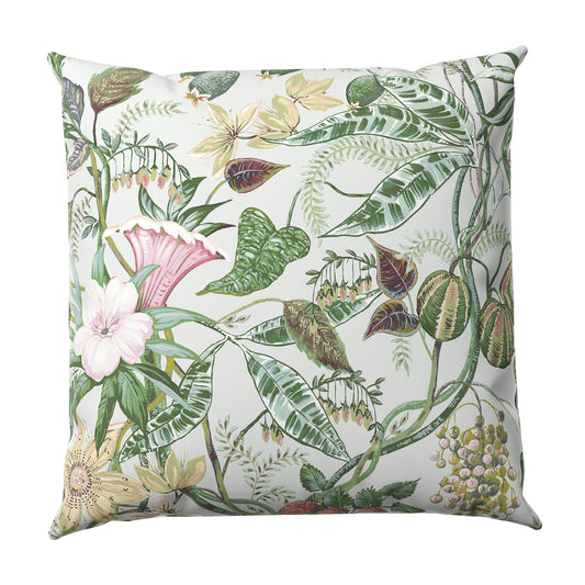 Euro Sham in Botanical - Seamist