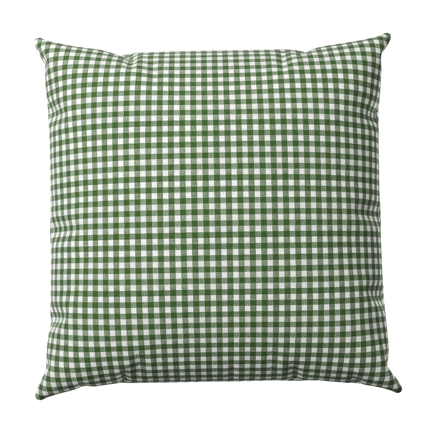 Throw Pillow in Gingham - Fir