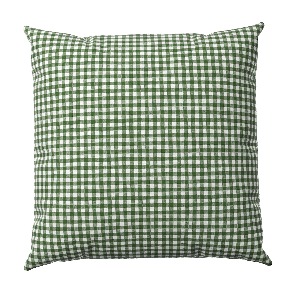 Throw Pillow in Gingham - Fir