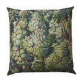 Throw Pillow in Enchanted Forest - Peridot