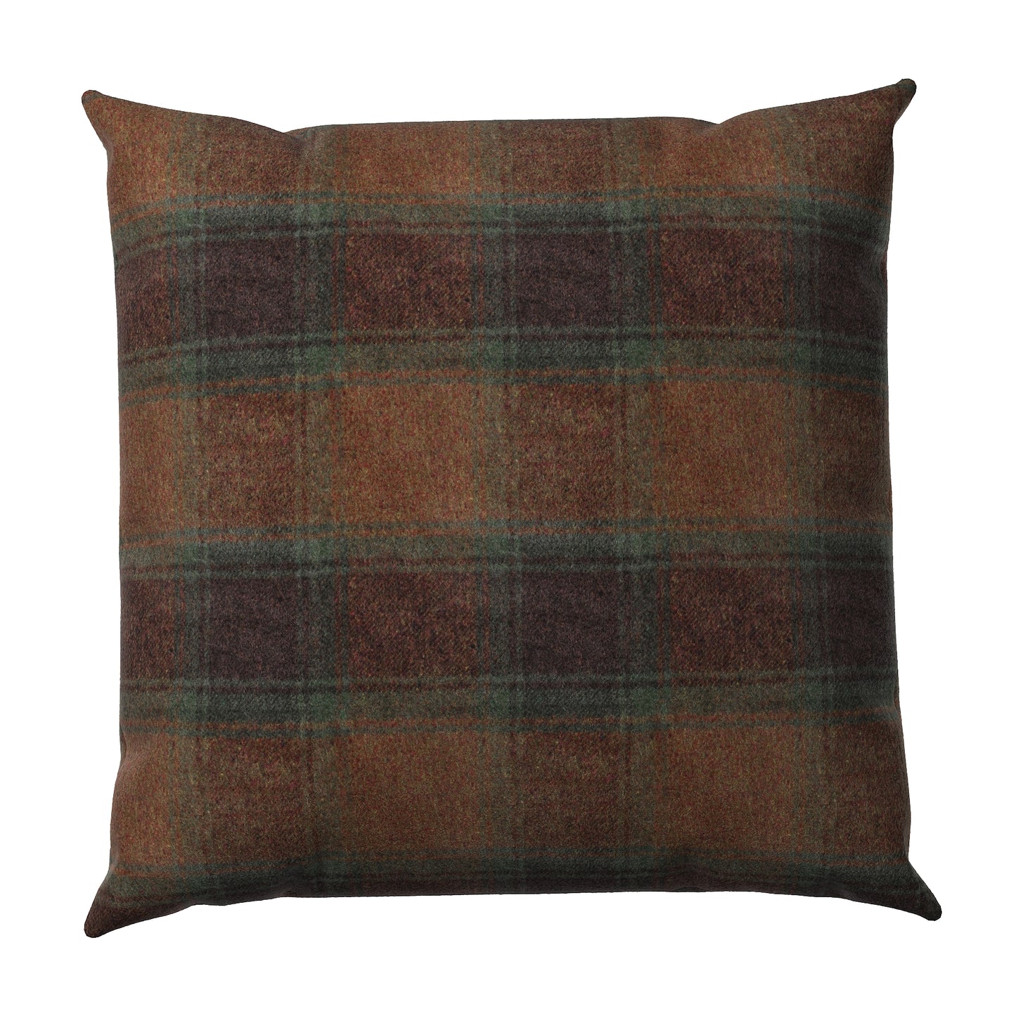 Throw Pillow in Cozy Cabin - Pumpernickel