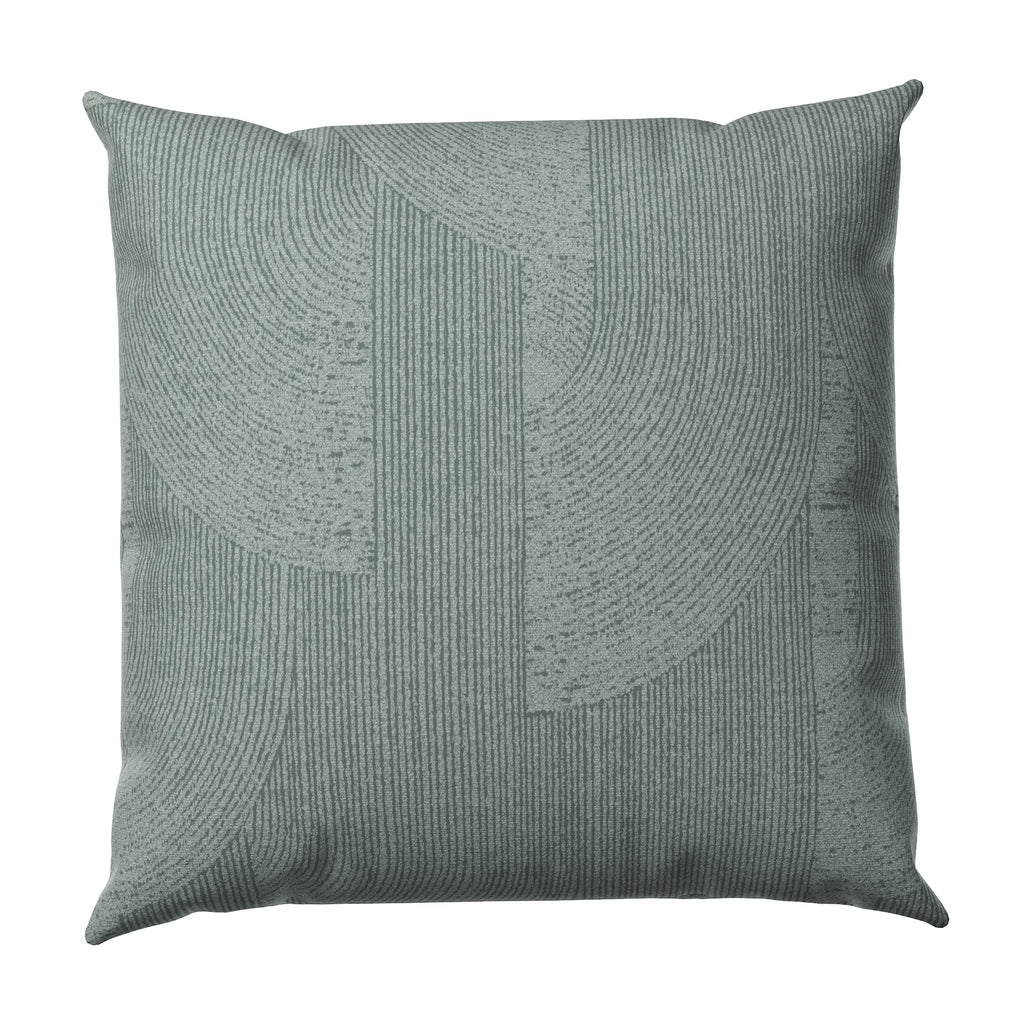 Throw Pillow in Make Waves - Dove