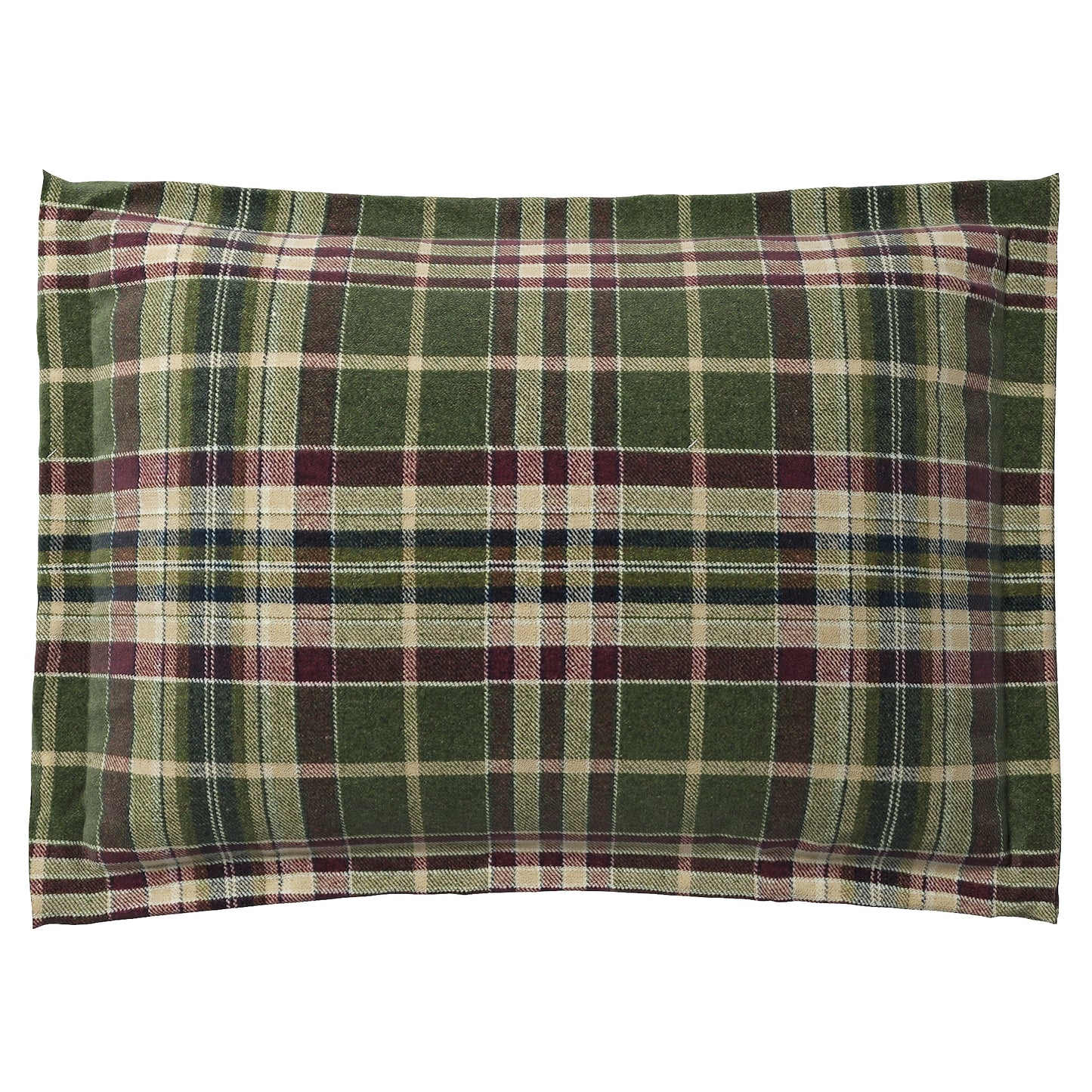 Pillow Sham in Tartan - Evergreen