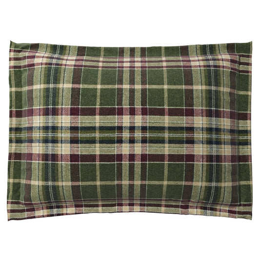 Pillow Sham in Tartan - Evergreen