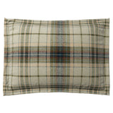 Pillow Sham in Tartan - Cappuccino