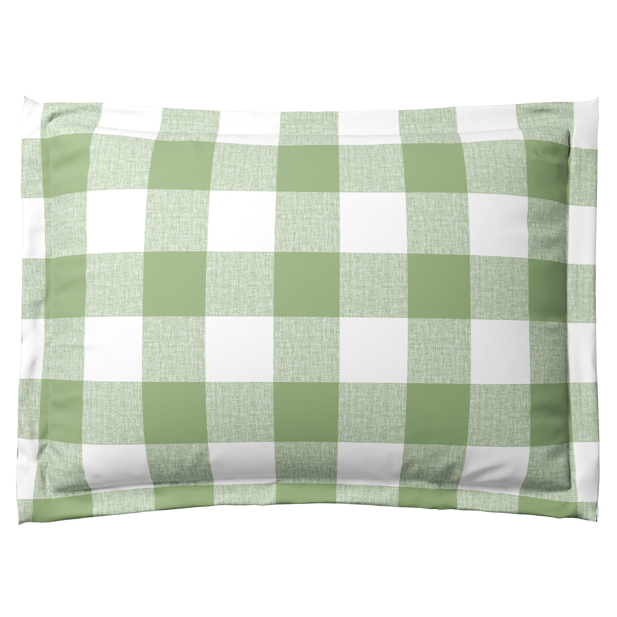 Pillow Sham in Buffalo Check - Sage