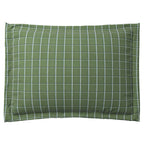 Pillow Sham in Check With Me - Pine