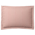 Pillow Sham in Slubby Linen - Think Pink