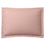 Pillow Sham in Slubby Linen - Think Pink