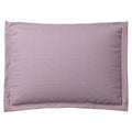 Pillow Sham in Slubby Linen - Plum