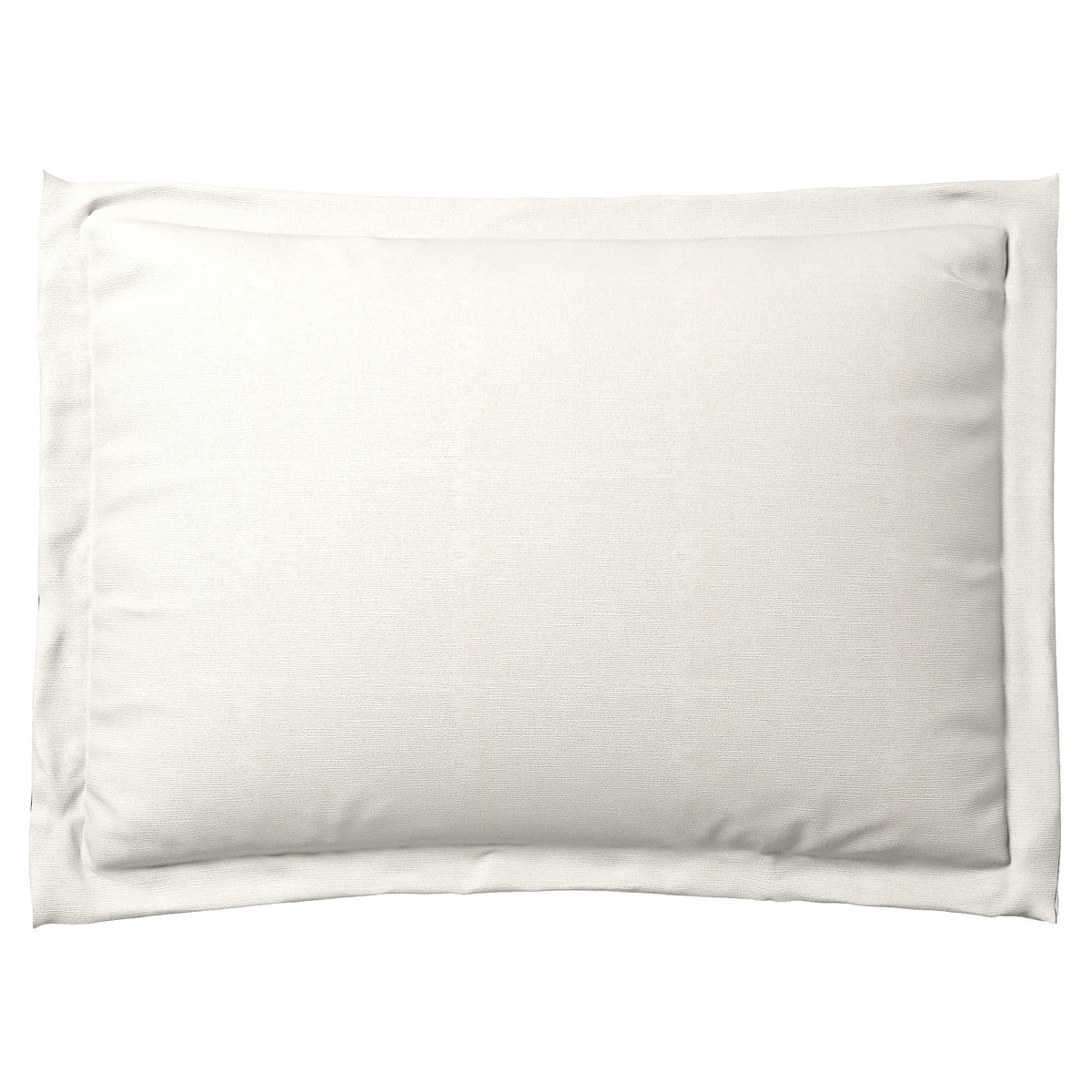 Pillow Sham in Slubby Linen - White