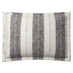 Pillow Sham in French Laundry Stripe - Midnights