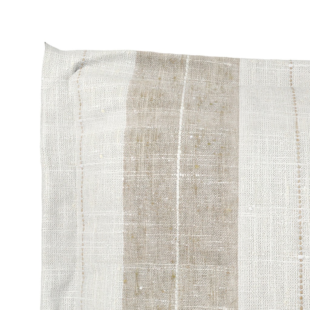 Pillow Sham in French Laundry Stripe - Champagne