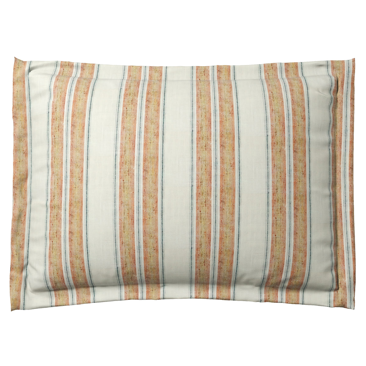 Pillow Sham in French Laundry Stripe - Apricot
