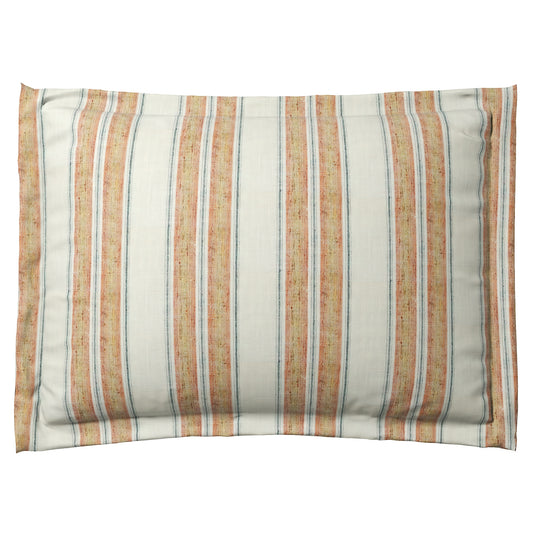 Pillow Sham in French Laundry Stripe - Apricot
