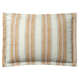 Pillow Sham in French Laundry Stripe - Apricot