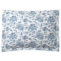 Pillow Sham in Toile - Blue Skies