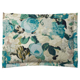 Pillow Sham in Garden Tea Time - Blue Haze