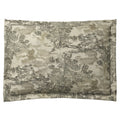 Pillow Sham in Country Toile - Onyx