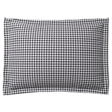 Pillow Sham in Gingham - Black