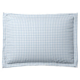 Pillow Sham in Gingham - Blue Jean