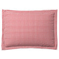 Pillow Sham in Gingham - Cherry