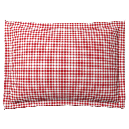 Pillow Sham in Gingham - Cherry