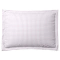 Pillow Sham in Gingham - Lilac