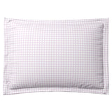 Pillow Sham in Gingham - Lilac