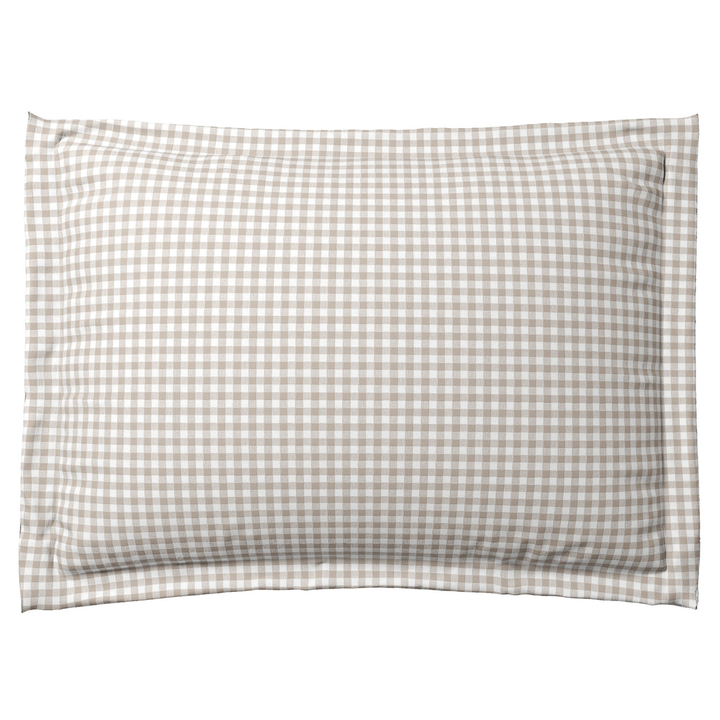 Pillow Sham in Gingham - Hay
