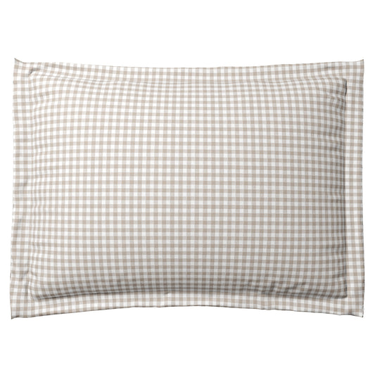 Pillow Sham in Gingham - Hay