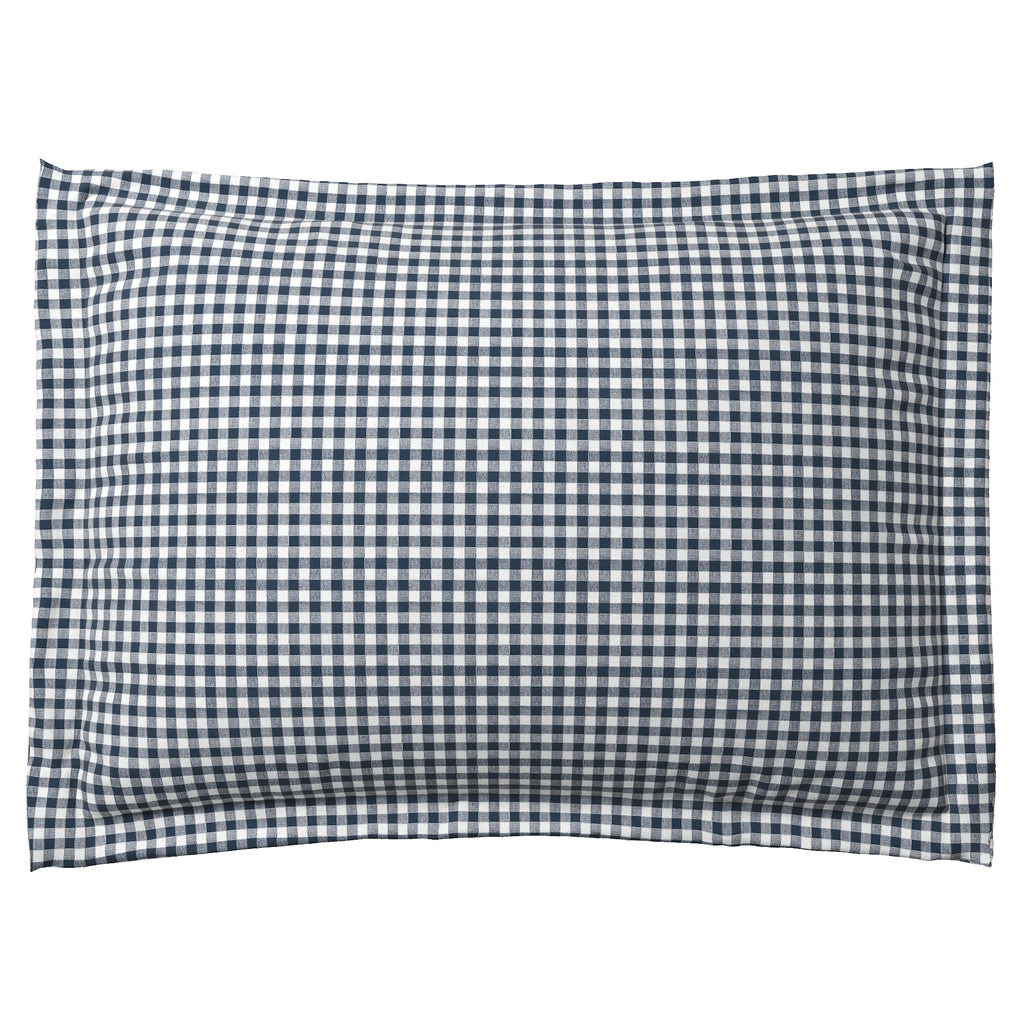 Pillow Sham in Gingham - Navy