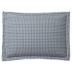 Pillow Sham in Gingham - Navy