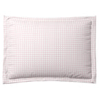 Pillow Sham in Gingham - Light Pink