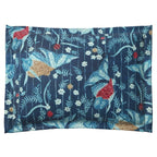 Pillow Sham in Koi Pond - Blue