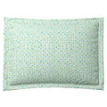 Pillow Sham in Positive Print - Emerald