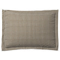 Pillow Sham in Gingham - Chestnut