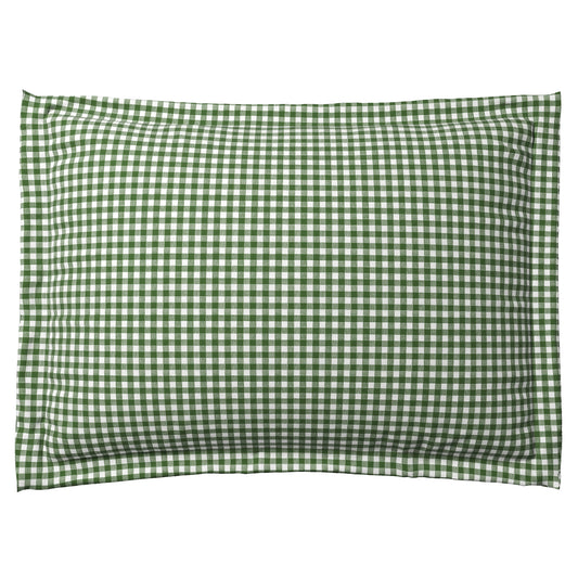 Pillow Sham in Gingham - Fir