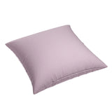 Simple Floor Pillow in Slubby Linen - Plum